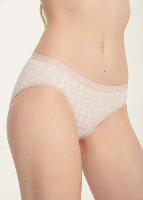 Forever Young．低腰三角內褲(黑-圈圈叉叉)