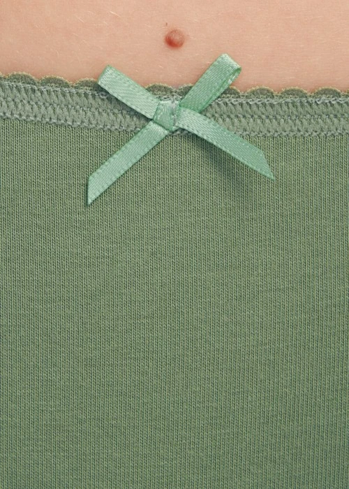 XXL 大人未滿．花邊高腰三角內褲(罌栗粉-不要打給我)