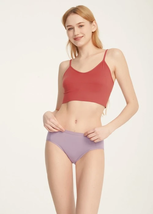 Forever Young．中腰三角內褲(豆紅-海獅)