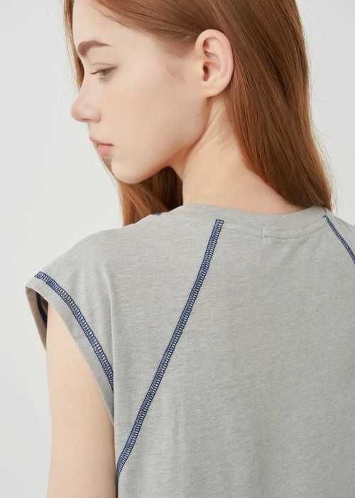 連身_Soft Clouds．短袖爬線罩杯睡衣(豆米-Great)