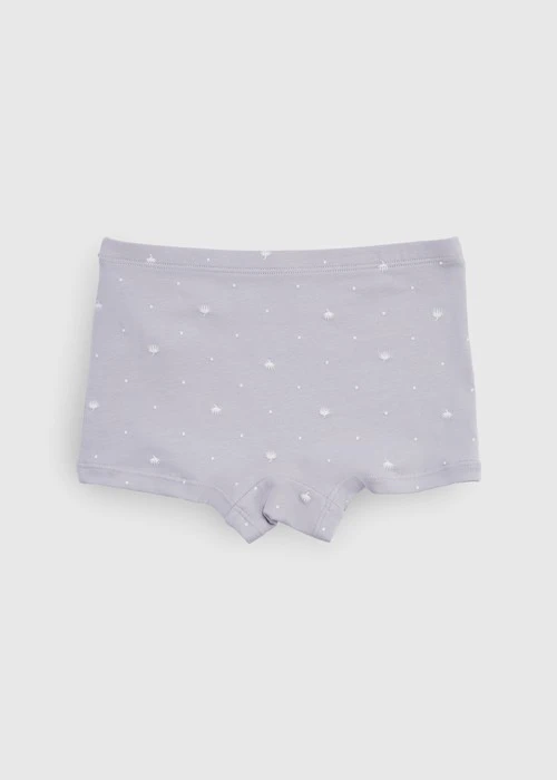 女童三入組_ 抗菌系列．舒適平口內褲(天氣心情)