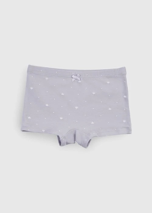 女童三入組_ 抗菌系列．舒適平口內褲(天氣心情)