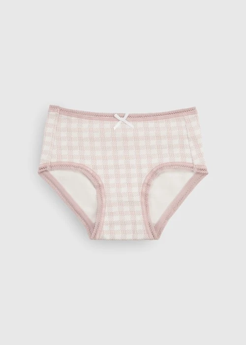 女童三入組_ 抗菌系列．球球緊帶三角內褲(森林魔法)