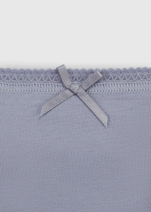 女童三入組_ 抗菌系列．球球緊帶三角內褲(森林魔法)