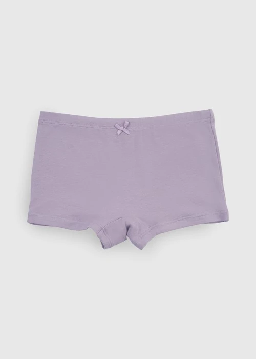 女童三入組_ 抗菌系列．舒適平口內褲(天氣心情)