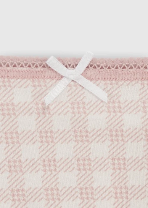 女童三入組_ 抗菌系列．球球緊帶三角內褲(森林魔法)