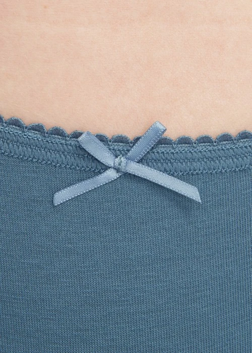 XXL 愛麗絲系列．花邊中腰三角內褲(石英紫-俏皮柴郡貓)