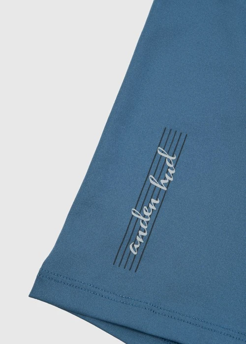 男款_吸濕排汗機能系列．長版腰帶平口內褲(深潛藍-草寫AH)