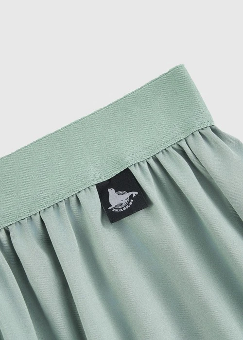 男款_吸濕排汗機能系列．不開襟寬鬆腰帶四角內褲(灰霧綠-海狗夾標)