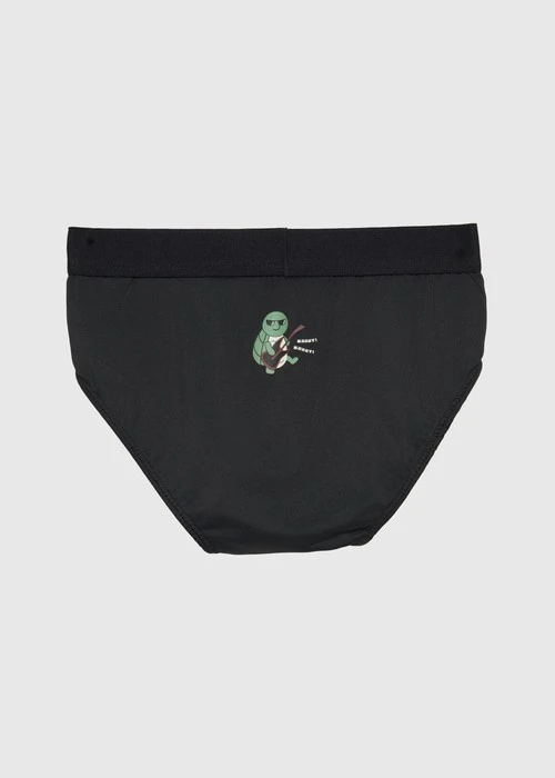 男童三入組_吸濕排汗機能系列．腰帶三角內褲(海洋音樂家)