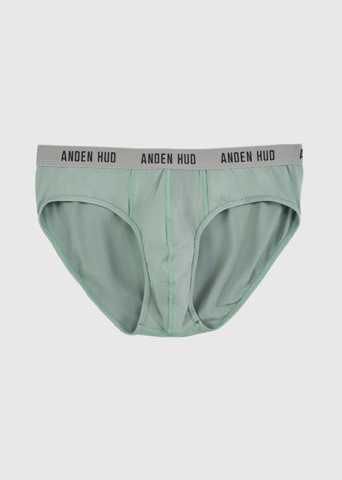 男款_吸濕排汗機能系列．腰帶三角內褲(深潛藍)