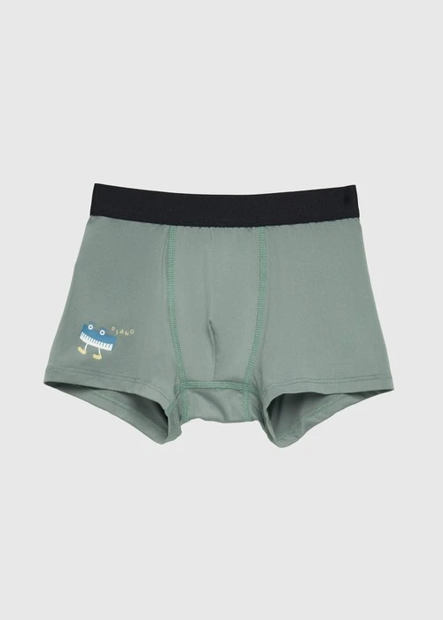 男童三入組_吸濕排汗機能系列．腰帶平口內褲(旋律)