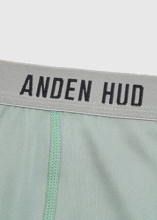 男款_吸濕排汗機能系列．短版變化平口內褲(黑-AH黑灰緊帶)