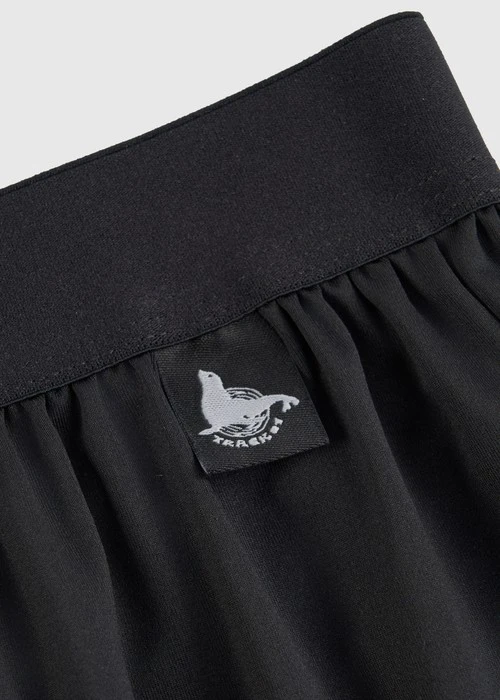 男款_吸濕排汗機能系列．不開襟寬鬆腰帶四角內褲(深潛藍-持續向前)