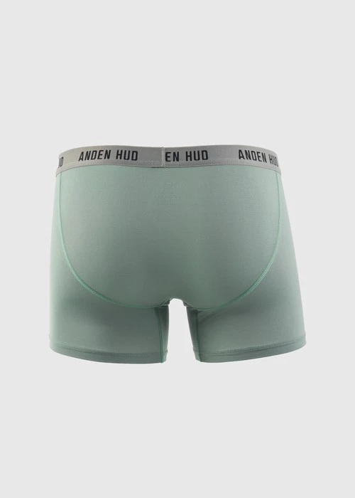 男款_吸濕排汗機能系列．長版腰帶平口內褲(深潛藍-草寫AH)