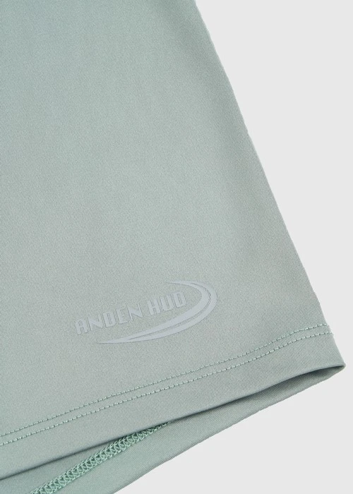 男款_吸濕排汗機能系列．長版腰帶平口內褲(深潛藍-草寫AH)