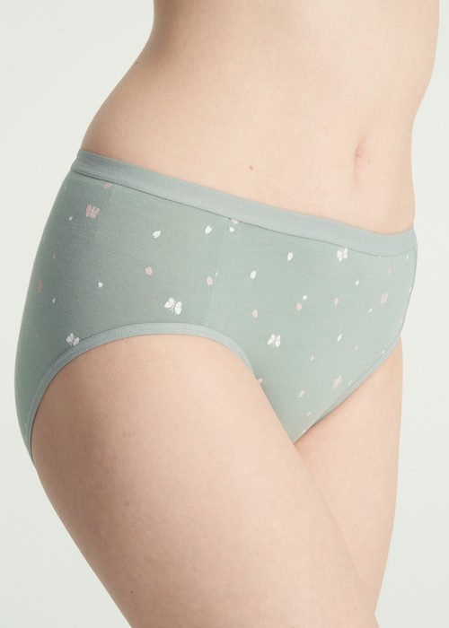 春日輕吻．中腰三角內褲(黛紫-治癒鈴蘭)