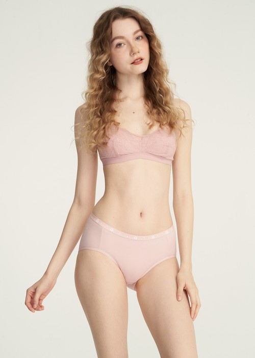 春日輕吻．中腰三角內褲(黛紫-治癒鈴蘭)