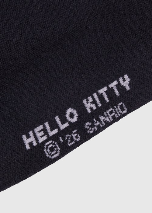 Hello Kitty系列．舒棉踝襪(粉紅-鳳梨KT)