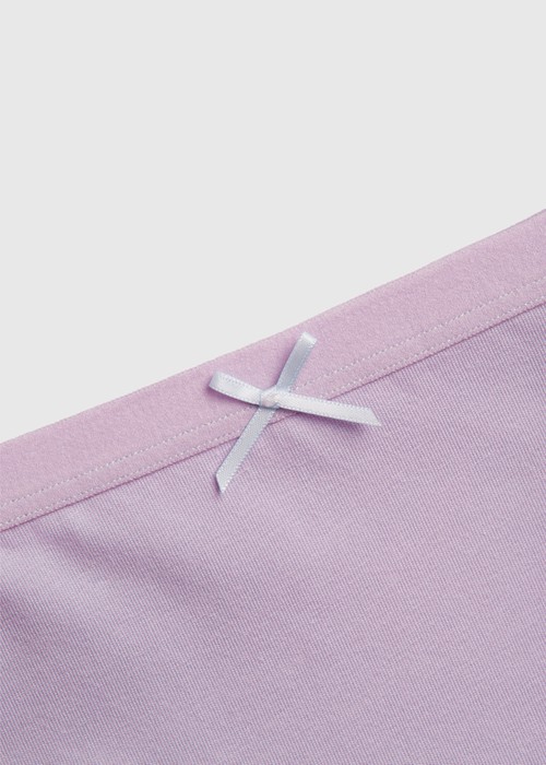 女童三入組_ 抗菌系列．緊帶三角內褲(療癒小雛菊)