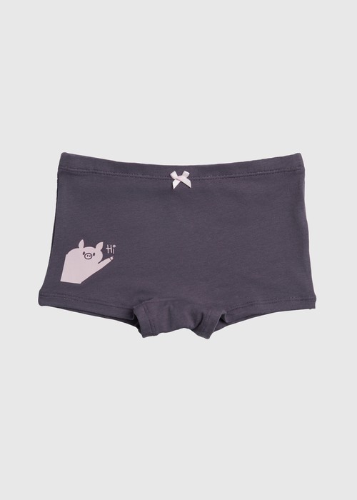 女童三入組_ 抗菌系列．舒適平口內褲(躲貓貓)