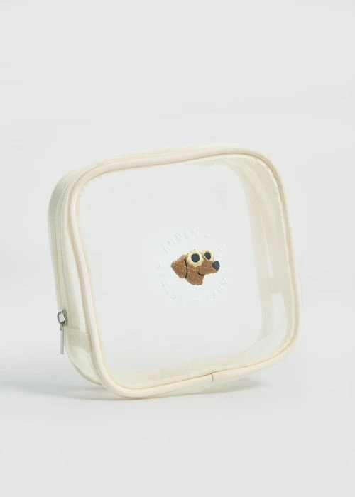 輕盈春夏．刺繡網紗包(藍-刺繡玩具鴨鴨)