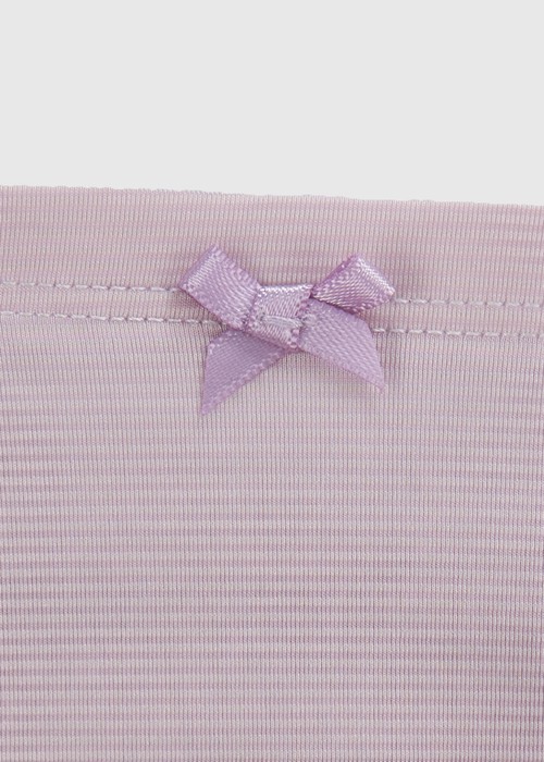 女童三入組_ 冰絲涼感抗菌．舒適平口內褲(微風粉/雲灰紫/冰島綠)