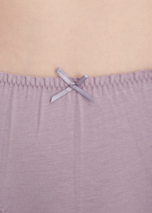 夏日時光．花苞中腰三角內褲(花神紫-櫻桃)