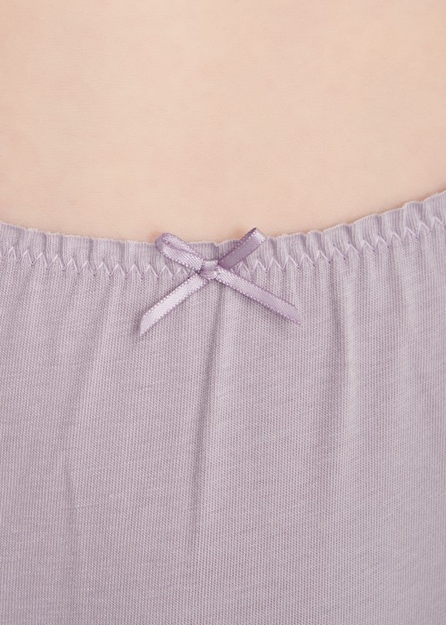 夏日時光．花苞中腰三角內褲（泡泡紫）