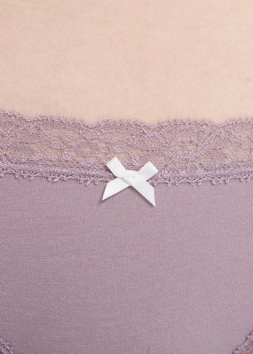 夏日時光．織帶2/3包臀中腰三角內褲(珍珠藍-刺蝟小森林)