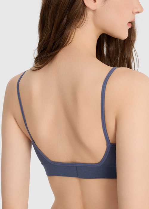 莫代爾系列．露背 Bra Top（靜海藍）