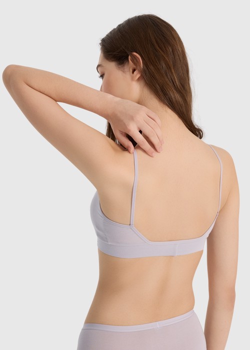 莫代爾系列．露背 Bra Top(霧柔紫)