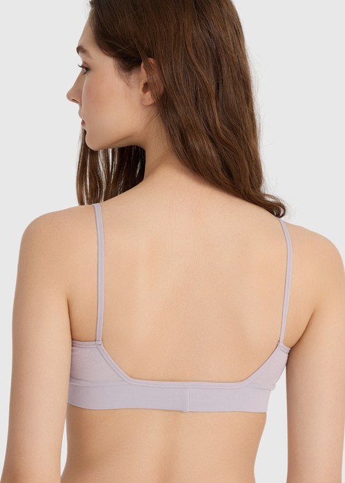 莫代爾系列．露背 Bra Top（霧柔紫）