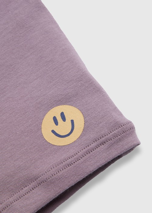 女童三入組_ 抗菌系列．緊帶平口內褲(Smile)