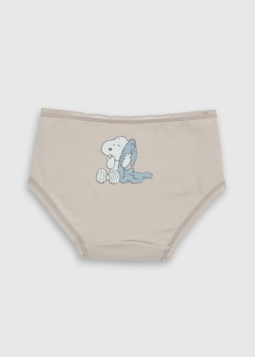 女童三入組_ 史努比系列．球球緊帶三角內褲(Sleep Well)