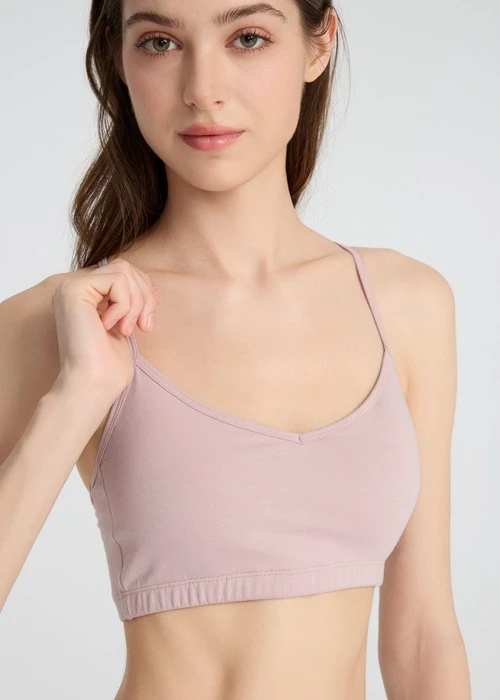 Diamond Diary．挖背Bra Top（罌粟粉）