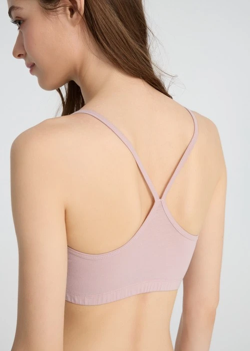 Diamond Diary．挖背Bra Top(罌粟粉)