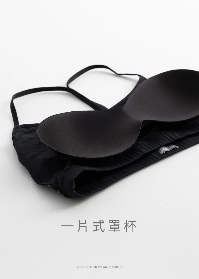 輕奢系列．圓領挖背 Bra Top(夜霞紫)