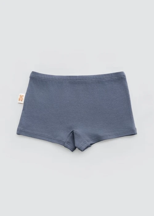 (3-Pack) Hygiene Series．Girls Shortie Panty(Teddy Bear)
