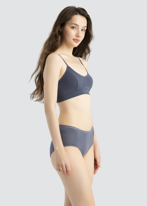 XXL Special Day．High Rise Cotton Period Brief Panty（Folkstone Gray）