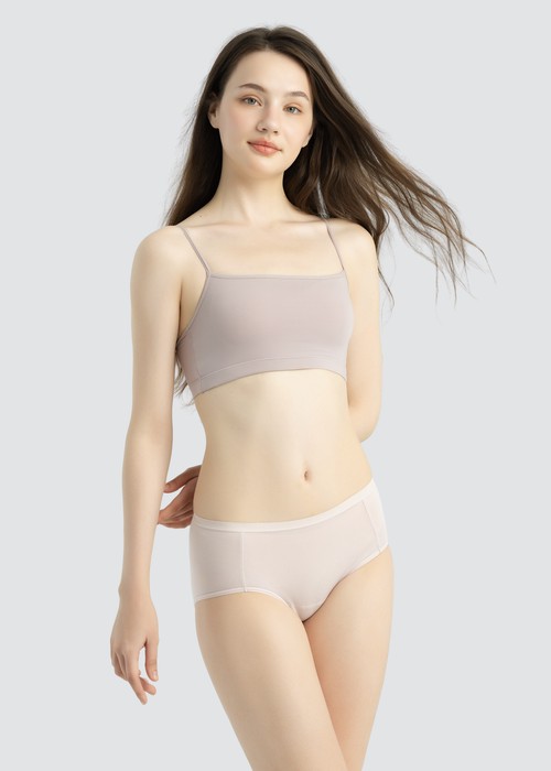 Special Day．High Rise Cotton Period Brief Panty(Hushed Violet)