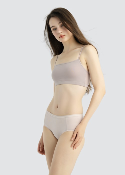 Special Day．High Rise Cotton Period Brief Panty(Hushed Violet)