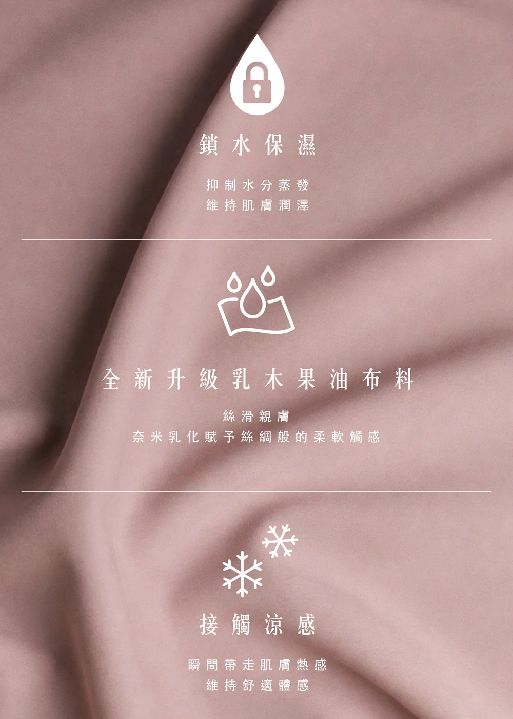 輕奢系列．脇後訂製蕾絲中腰三角內褲(花影粉)