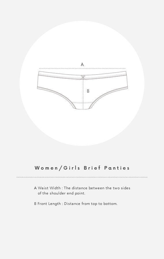 3-Pack) Hygiene Series．Girls Brief Panty(Ocean Buddies)